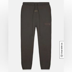 Essentials Fear Of God Off Black Sweatpants